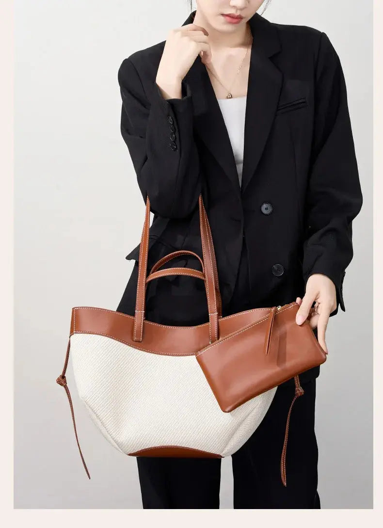 Veloria™ Winged Cotton Tote 