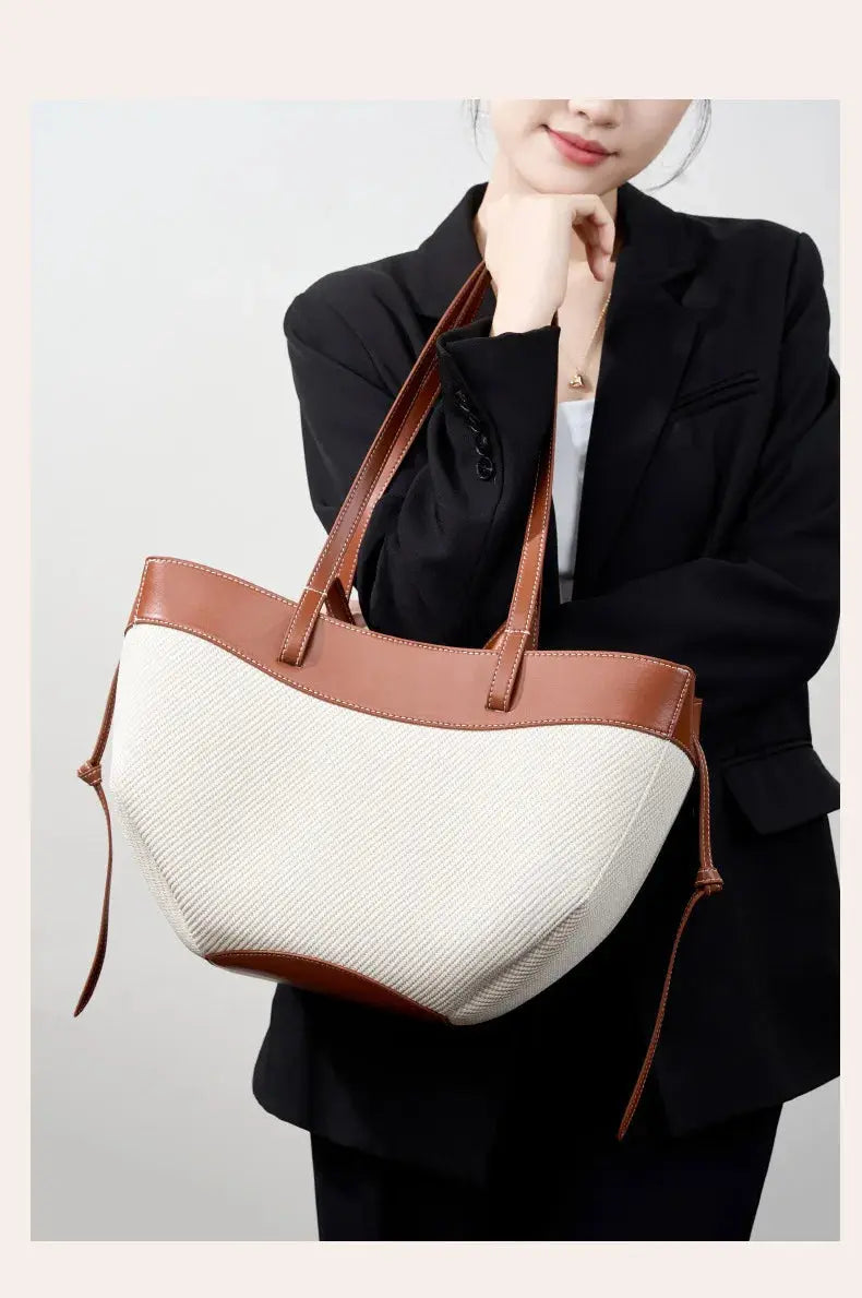 Veloria™ Winged Cotton Tote 