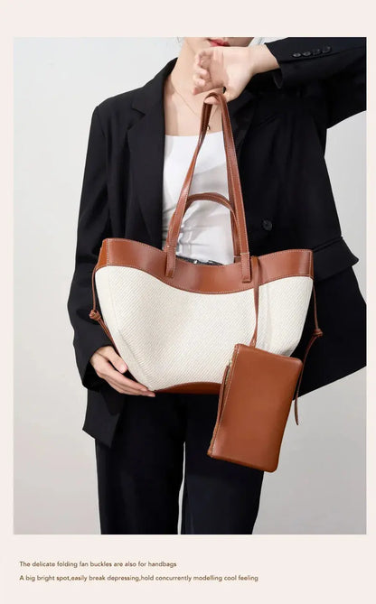 Veloria™ Winged Cotton Tote 