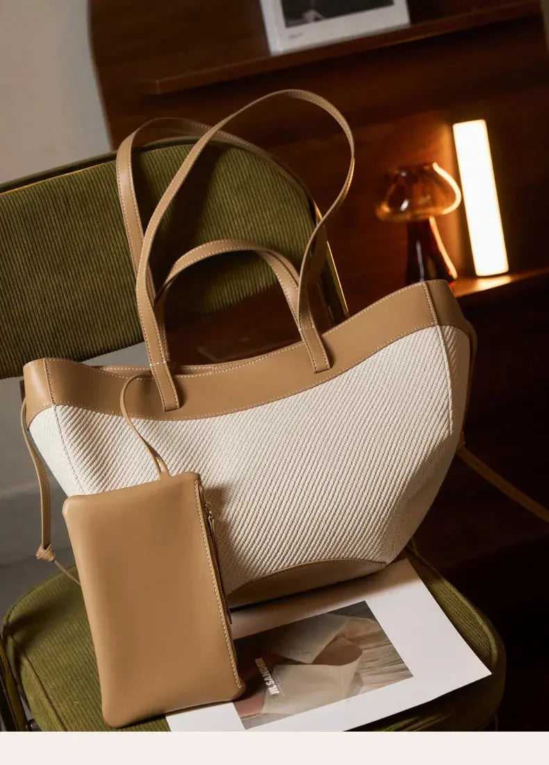 Veloria™ Winged Cotton Tote 