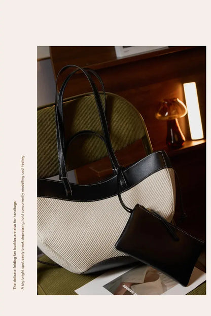 Veloria™ Winged Cotton Tote 