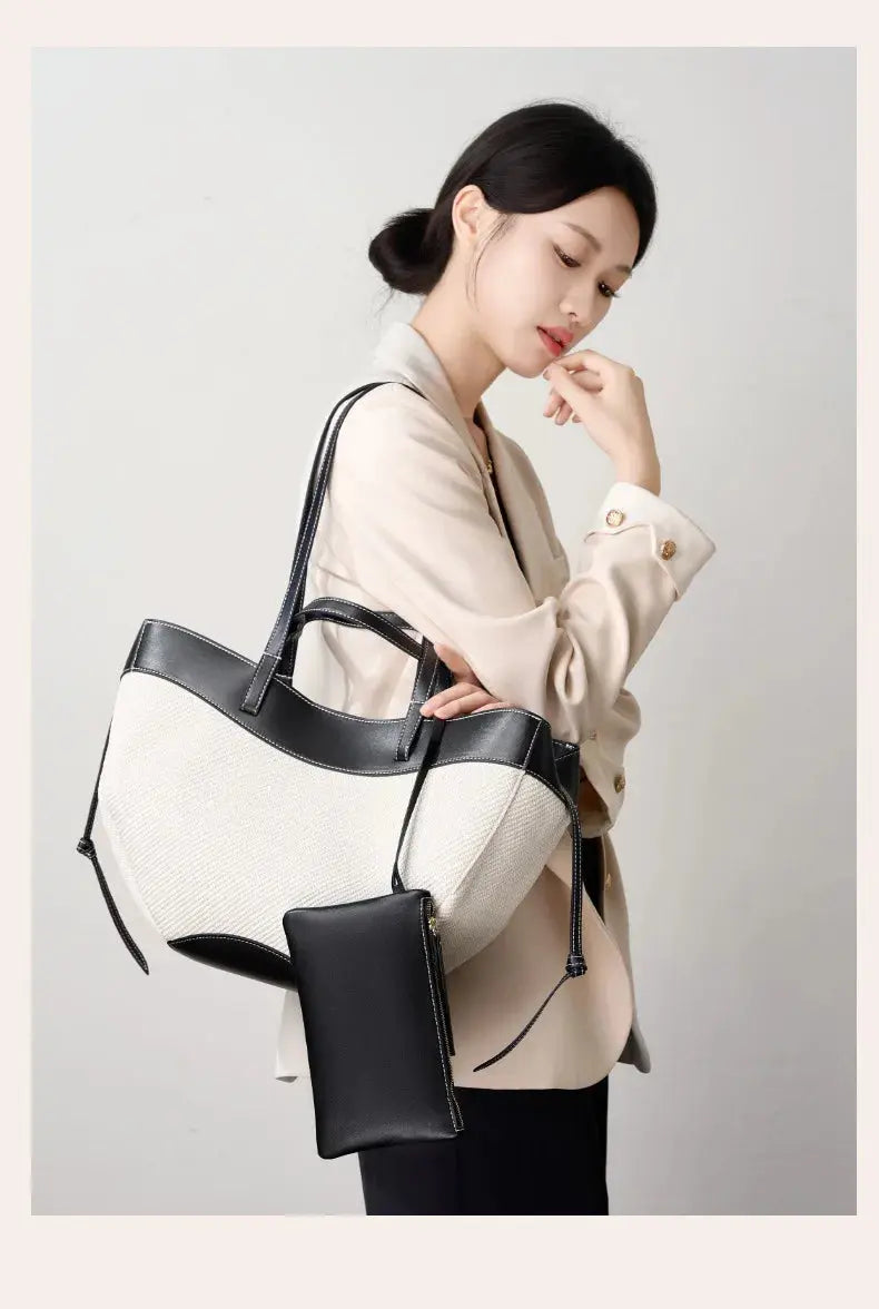 Veloria™ Winged Cotton Tote 