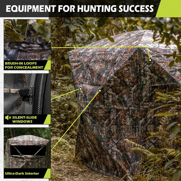 Ultimate See-Through Hunting Blind