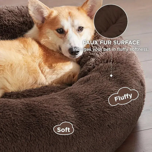 Pawsome Fluffy Dog Bed™