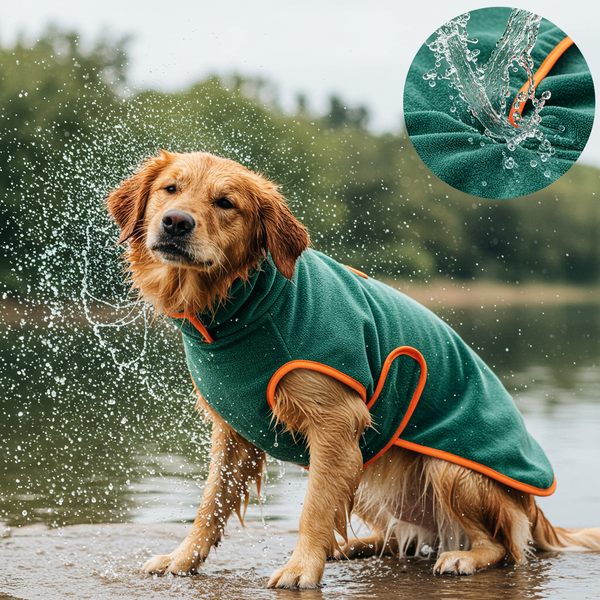 Pawsome Quick-Dry Pet Robe