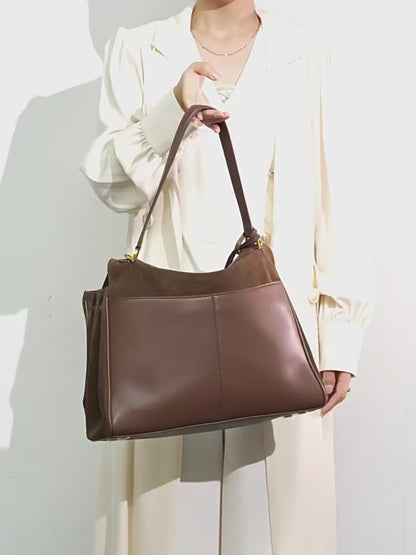 Veloria™ Luxe Leather Unisex Tote
