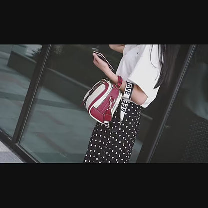 Veloria™ UrbanFlap PU Shoulder Bag